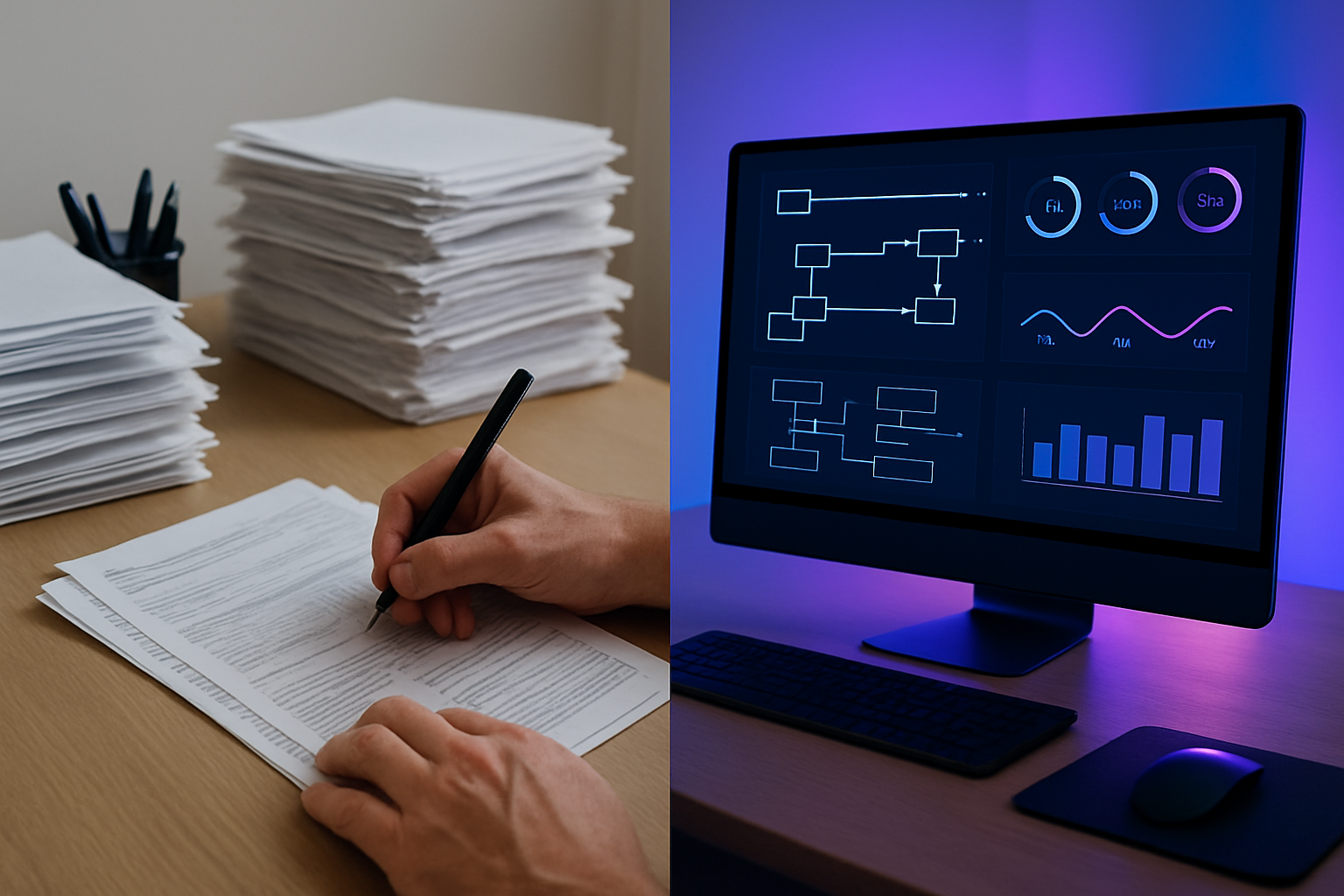 Processus manuels vs automatisation logicielle : 10 chiffres clés
