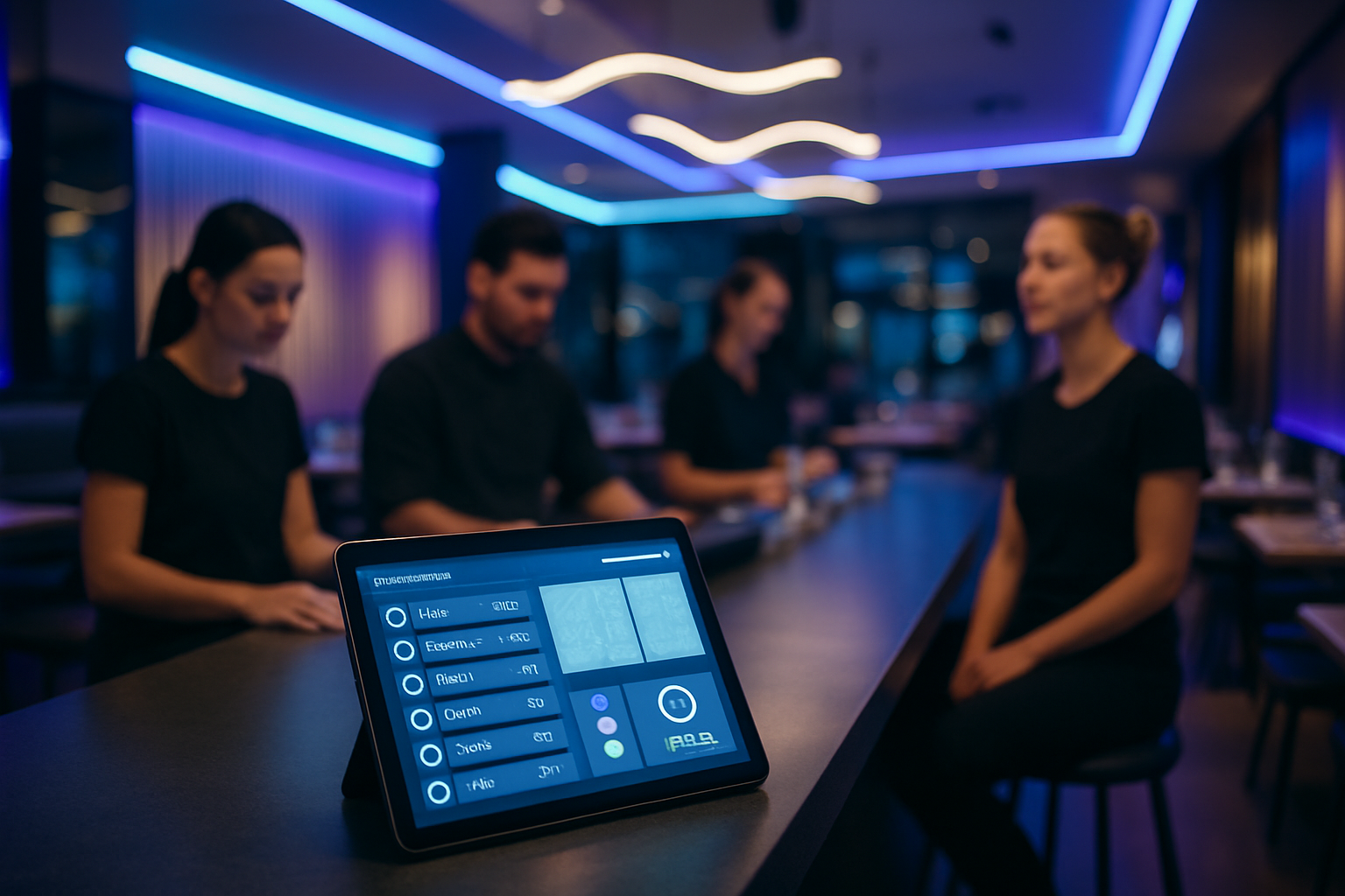 Automatisation restaurant : gestion digitale des réservations et avis Google en salle